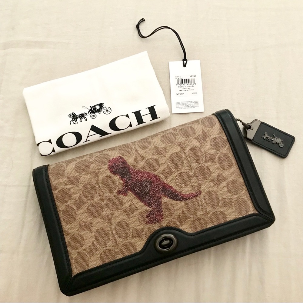 Coach Signature Riley REXY shoulder bag!